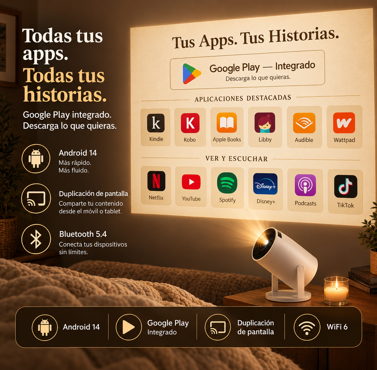 Proyector Lectura
